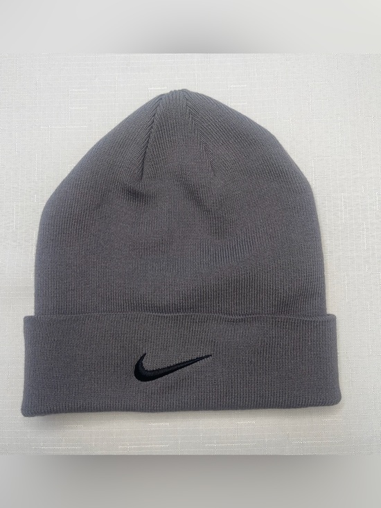 Nike Other - Nike Dri Fit Cuffed Knit Beanie Hat Grey (OS)